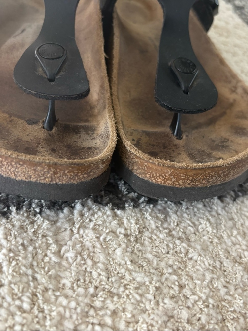 Birkenstock Gizeh Thong Leather Slip On Sandals Unisex - Picture 4 of 7